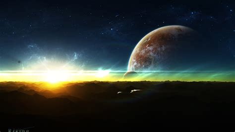 Wallpaper Rising Space 1920x1200 Hd Picture Image