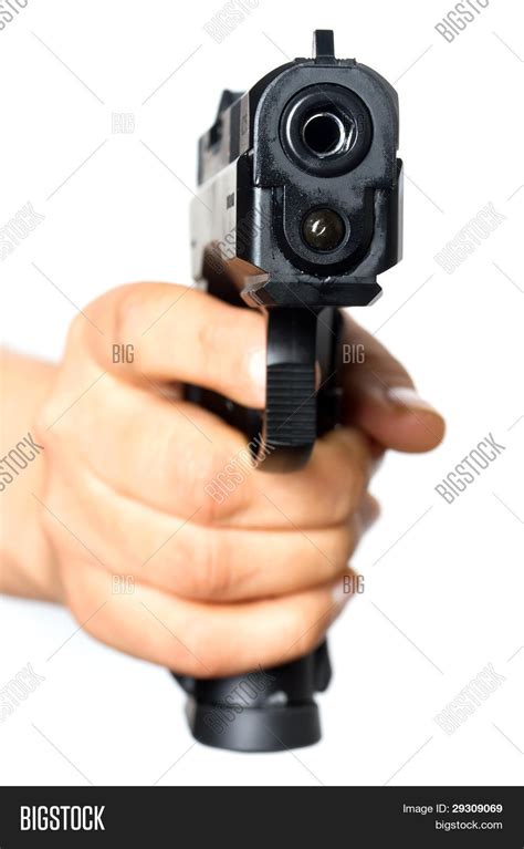 Gun Pointed On You Image And Photo Free Trial Bigstock