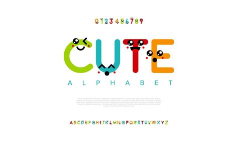 Cute Abstract Digital Technology Logo Font Alphabet Minimal Modern