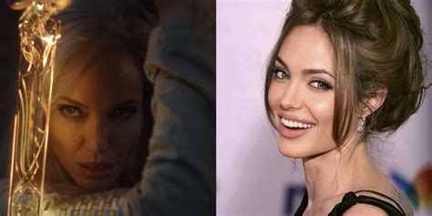 Marvels Eternals First Look Footage Starring Angelina Jolie In 2021 Richard Madden Angelina