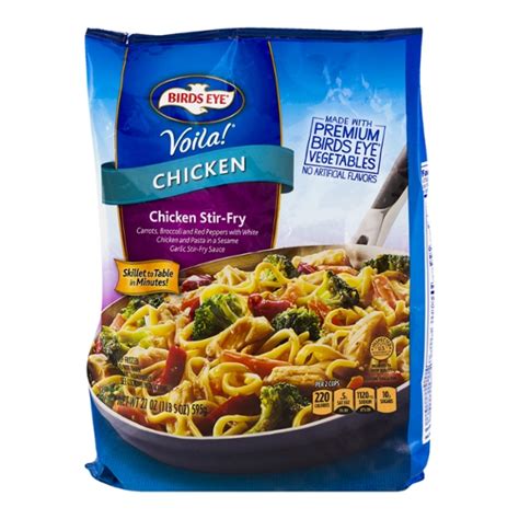 You can thicken stir fry sauce by adding a teaspoon of cornstarch to a tablespoon water mixture. Save on Birds Eye Voila! Skillet Meal Chicken Stir-Fry Order Online Delivery | MARTIN'S