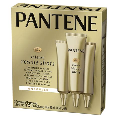 It's blended with our cactus rose water. Pantene + Intense Rescue Shots