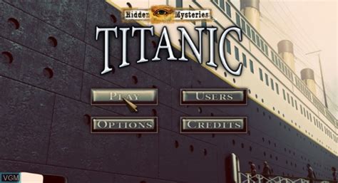 Hidden Mysteries Titanic For Nintendo Wii The Video Games Museum