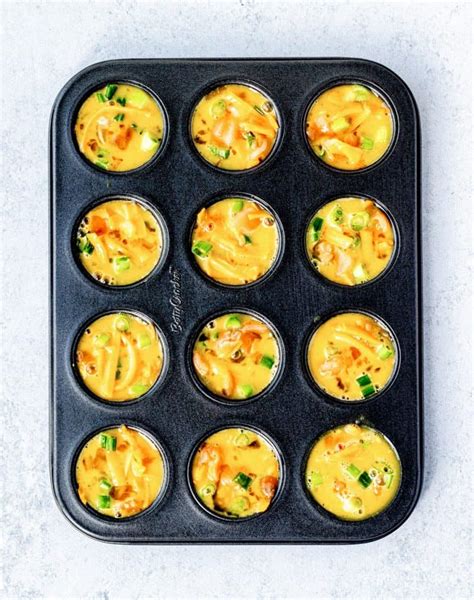 Mini Egg Bites 5 Ingredients Haute And Healthy Living