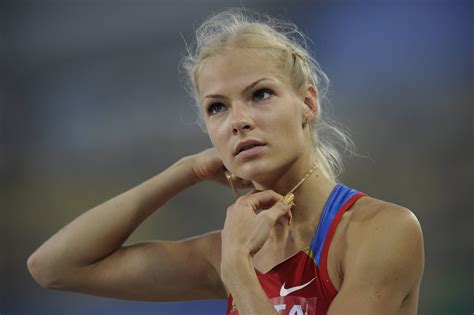 Darya Klishina Women Blonde Athletes HD Wallpapers Desktop And