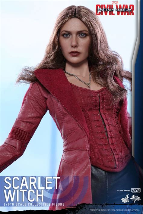 scarlet witch hot toys collectible figure for captain america scarlet witch marvel captain
