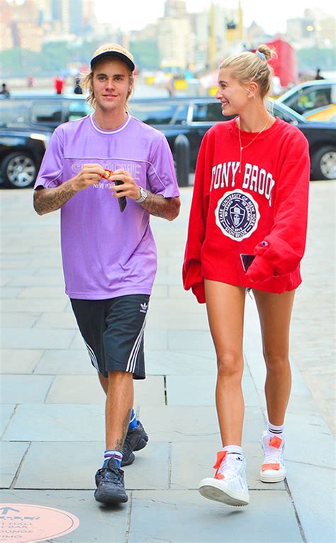 Justin Bieber And Hailey Baldwin From The Big Picture Todays Hot Photos