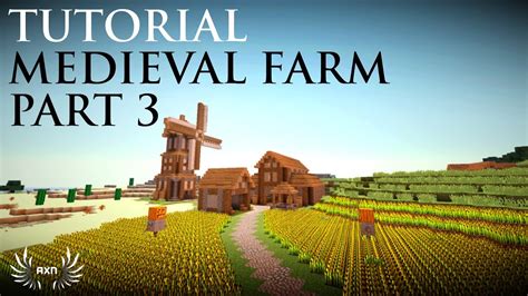 Even if you don't post your own creations, we appreciate feedback on ours. Minecraft Tutorials - Medieval Farm (Part 3/3) - YouTube