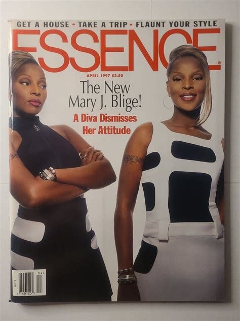 Essence Magazine W Mary J Blige Cover April 1997 Newsstand Ebay