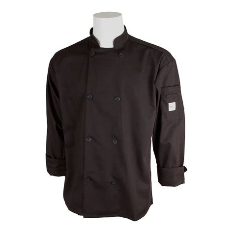 Millenniaï¿½ Unisex Chef Jacket Black L Frazers Hospitality Supplies
