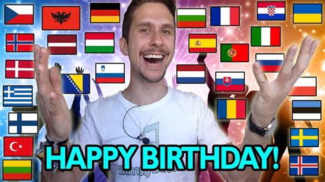 How To Say Happy Birthday In 35 Different Languages Youtube