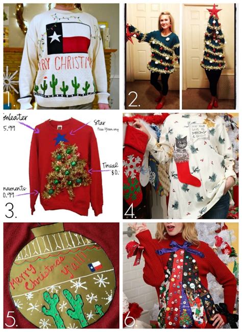 32 Diy Ugly Christmas Sweaters Craft
