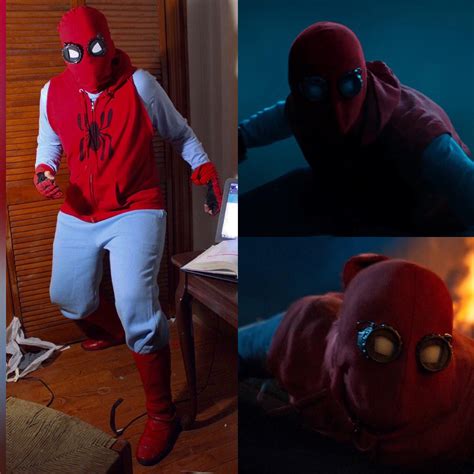 My Spider Manhomecoming Homemade Suit Cosplay Rmarvelstudios