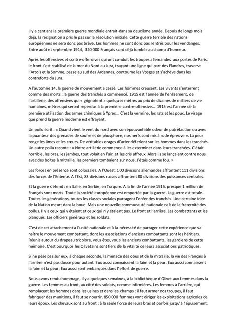 discours commémoration 11 novembre 2015 par pcguylou  Fichier PDF