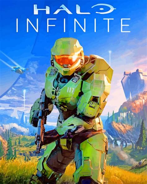Halo Infinite Paint By Number Numeral Paint