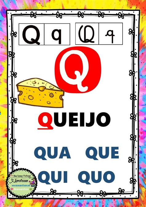 Alfabeto Com Sílabas Com Os 4 Tipos De Letras Teia Pedagógica Tipos