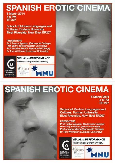 Workshop On Spanish Erotic Cinema Durham University