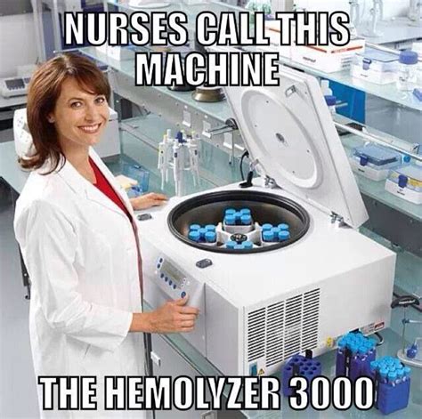 Hemolyzer 3000 Science Jokes Medical Science Life Science Medical
