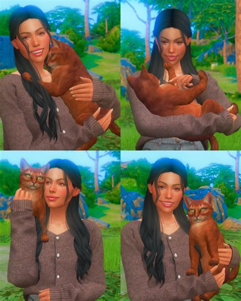 The Sims Cat Sim Sims 4 Pets Sims 4 Stories Sims 4 Couple Poses