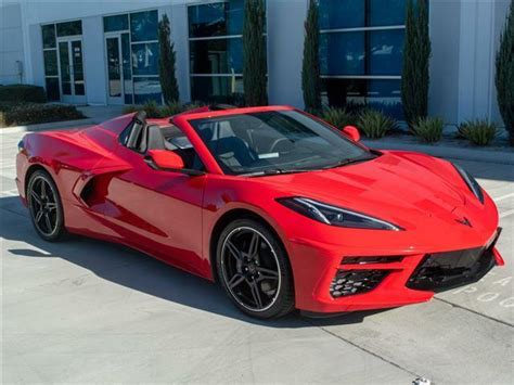2020 Torch Red Corvette Convertible 2lt Nav Front Lift New