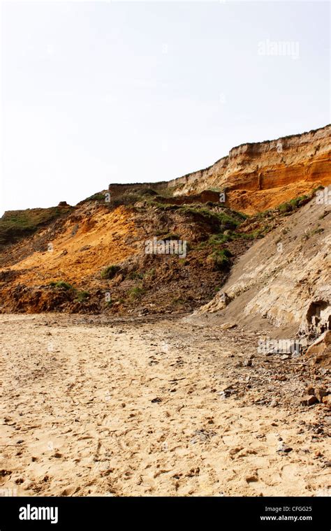 Erode Coastal Landslide Erosion Hi Res Stock Photography And Images Alamy