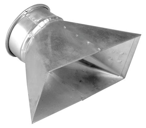 Nordfab Galvanized Steel Router Hood 4 In Duct Fitting Diameter 12 In