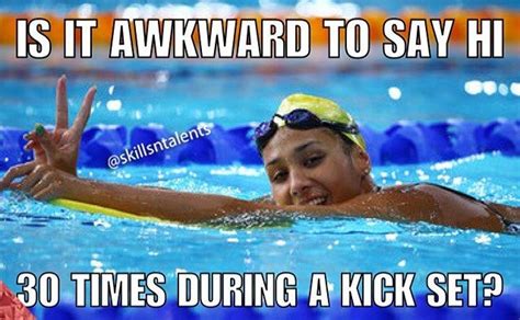 Hahahahaha Absolutely Not I Miss Swimming So Much Swimming
