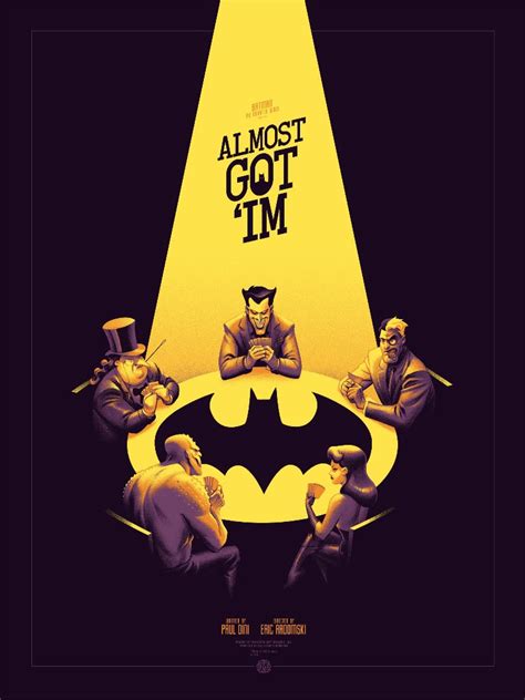 Phantom City Creative Batman The Animated Series Posters Release From Mondo