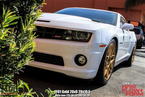 Gold Standard Gen5 Camaro On Hre Ff01 Wheels Brings Euro Style