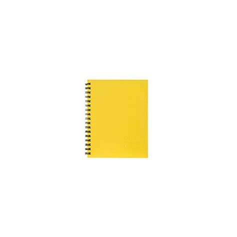 Spirax 511 Hardcover A5 Notebooks 225x175mm 200pg Yellow Nuprint