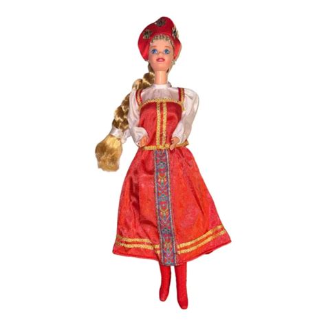 RUSSIAN BARBIE COLLECTOR Edition Dolls Of The World Collection Mattel