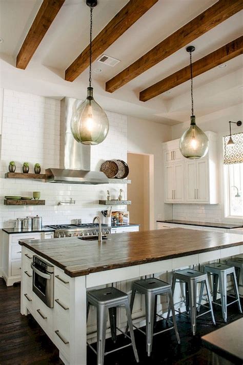 In the third part of the pottery barn fall collection series, i thought i'd cover their farmhouse industrial decorating ideas and decor. 58+ Marvelous Rustic Kitchen Decorating Ideas | Industrial ...