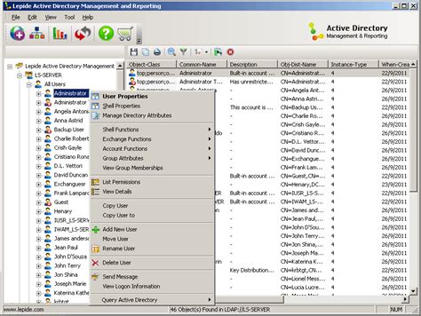 It allows remote management of any local active directory domains, active directory lightweight directory services (adlds) instances, and active. Active Directory User Management v12.01.01 Shareware ...