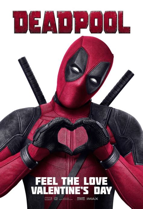 Deadpool Go See A Romantic Superhero Movie On Valentines Day