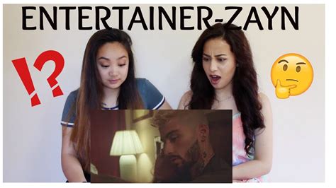 Zayn Entertainer Reaction Youtube