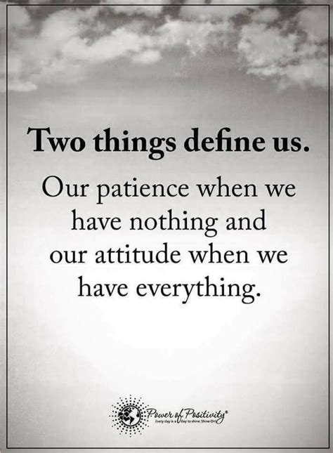 True love isn't either of those things. life lessons Two things define us. Our patience when we ...