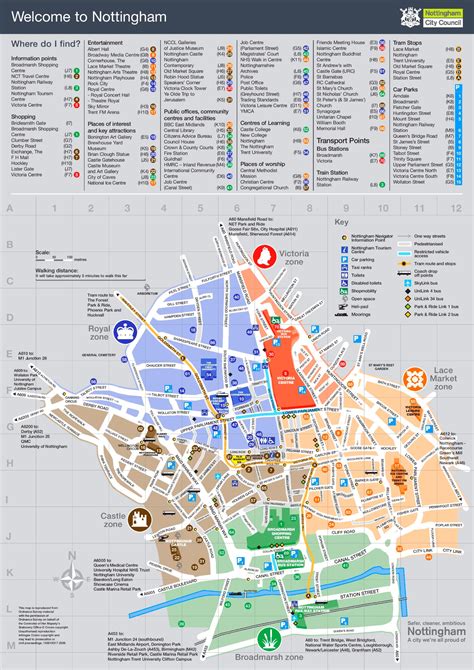 Nottingham University Map