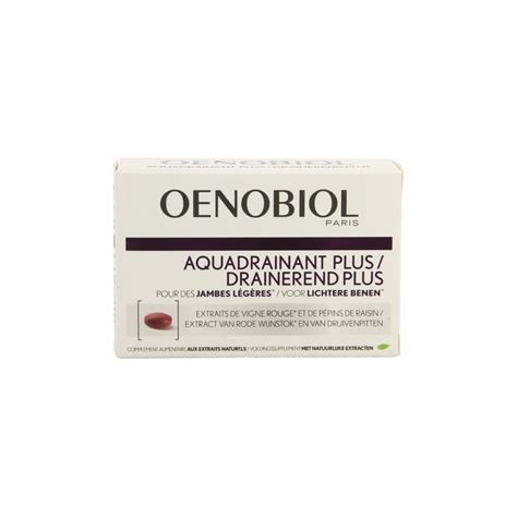 Oenobiol Aquadrainant Plus 45 Comprimes Rétention Deau Pharmacodel