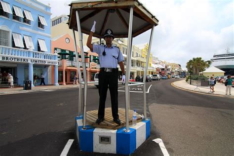 traffic cop in the bird cage hamilton bermuda june 201… flickr