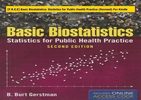 Free Basic Biostatistics Statistics For Public Health Practice