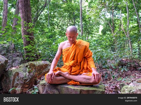 Buddhist Monk Image And Photo Free Trial Bigstock