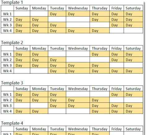 / 19+ rotating/rotation shift schedule templates. 4 Man Rotation Schedule : Shift Teams Gallery - Employees are scheduled a certain shift, such as ...