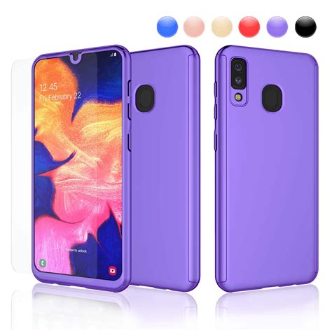 Njjex For 2019 Samsung Galaxy A20 A30 A50 A505u Sturdy Cases Cover With