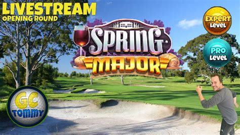 golf clash opening round pro and expert spring major tournament youtube