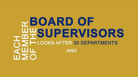 Board Of Supervisors Working For You Youtube