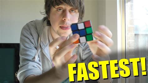 Worlds Fastest Rubiks Cube Solve Legit Youtube