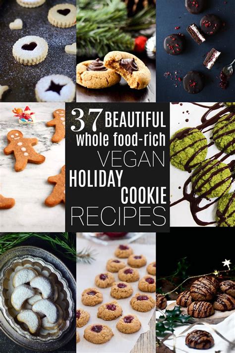 The Collage Shows Different Types Of Cookies And Desserts With Text