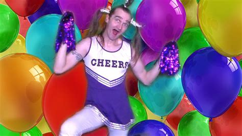 Sing Happy Birthday In My Cheer Leading Outfit By Youtubefun