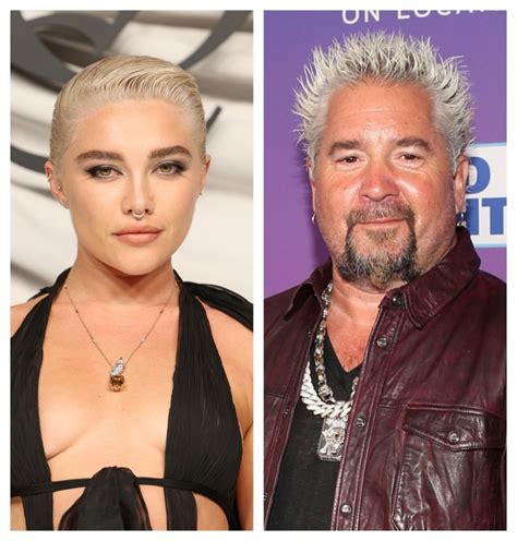Florence Pugh Nails Guy Fieri Costume For Halloween