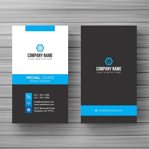 Premium Vector Modern Creative And Clean Business Card Template